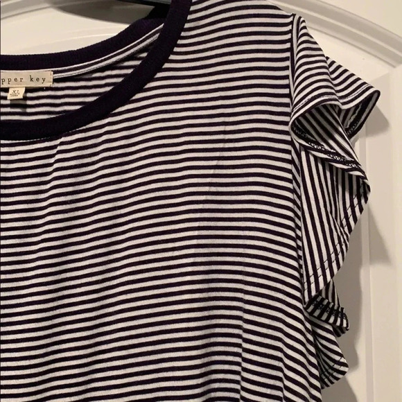 Copper Key Top black white stripes Excellent Cond. - Picture 5 of 8